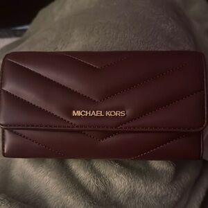 Michael Kors Trifold Quilted Wallet